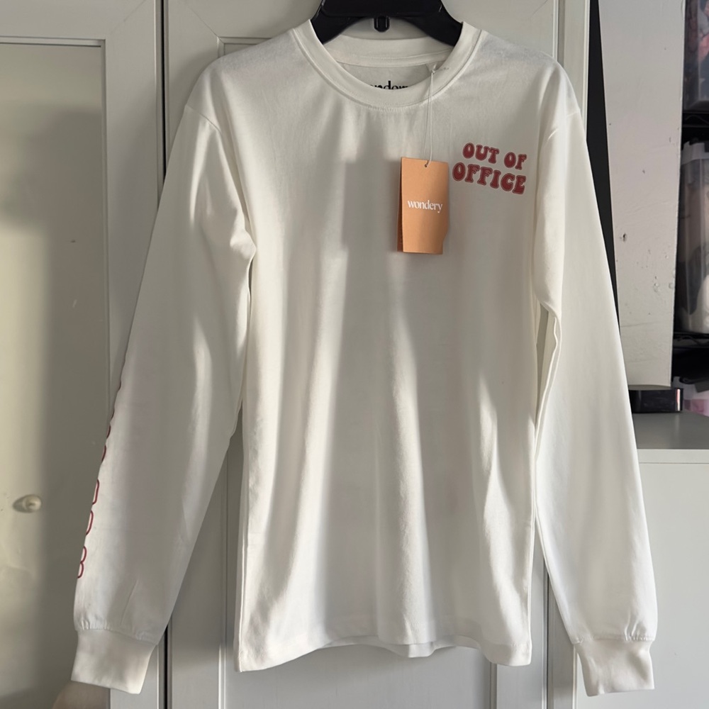 Wondery Outdoors Out of Office Long Sleeve Tee Shirt Size XXS